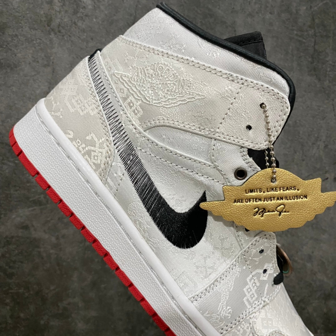 CLOT×NIKE AIR JORDAN 1 FEARLESS MID