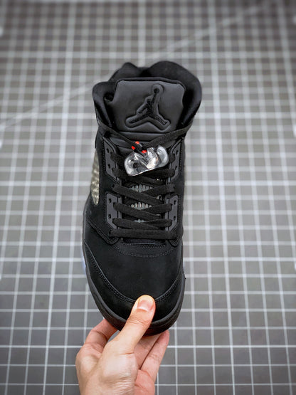 NIKE AIR JORDAN 5 PARIS SAINT-GERMAIN BLACK/CEMENT GREY