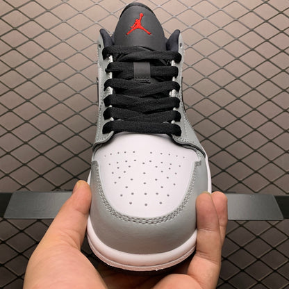 Nike GS Air Jordan 1 Low "Light Smoke Grey"