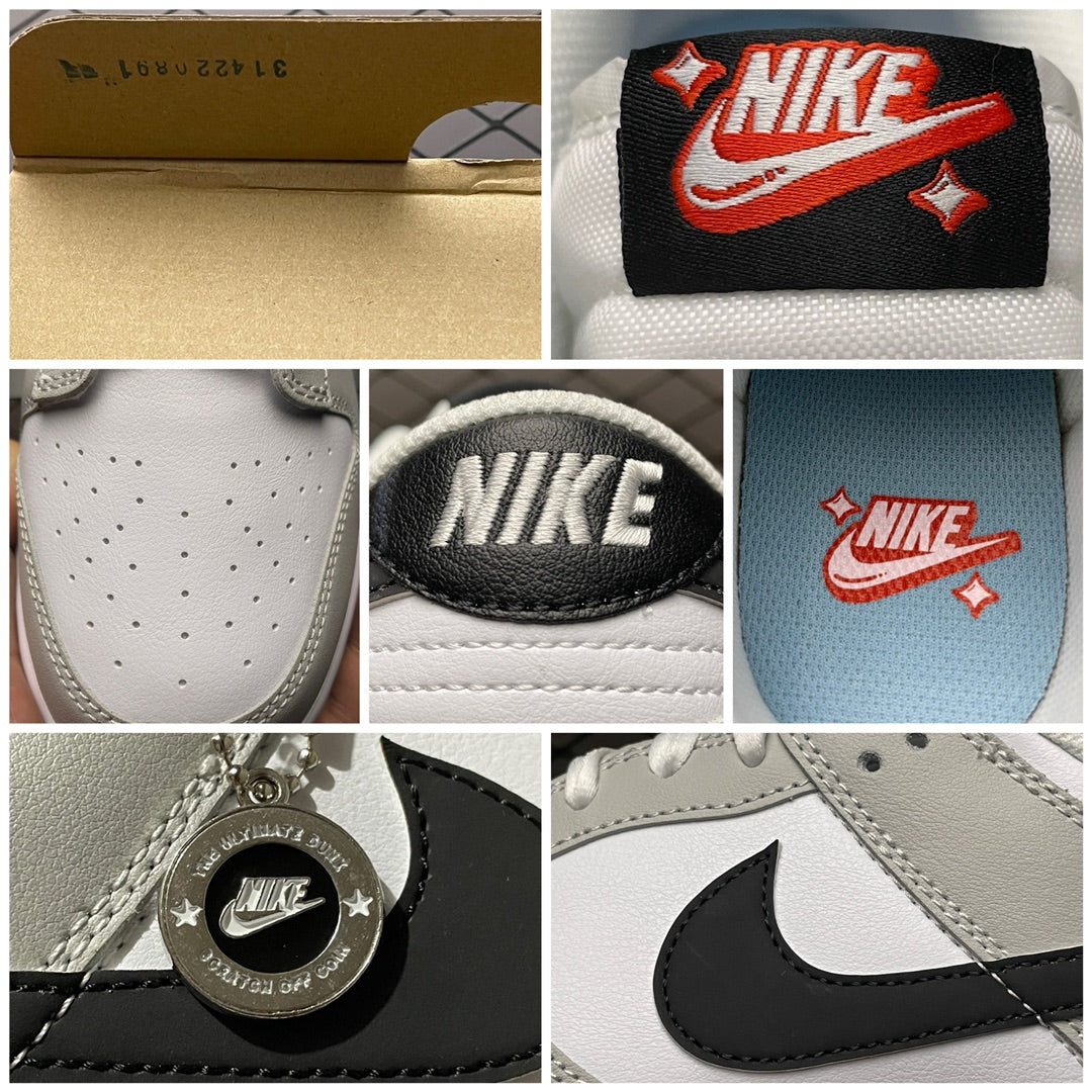 Nike Dunk Low SE Lottery "Grey Fog / Light Crimson"