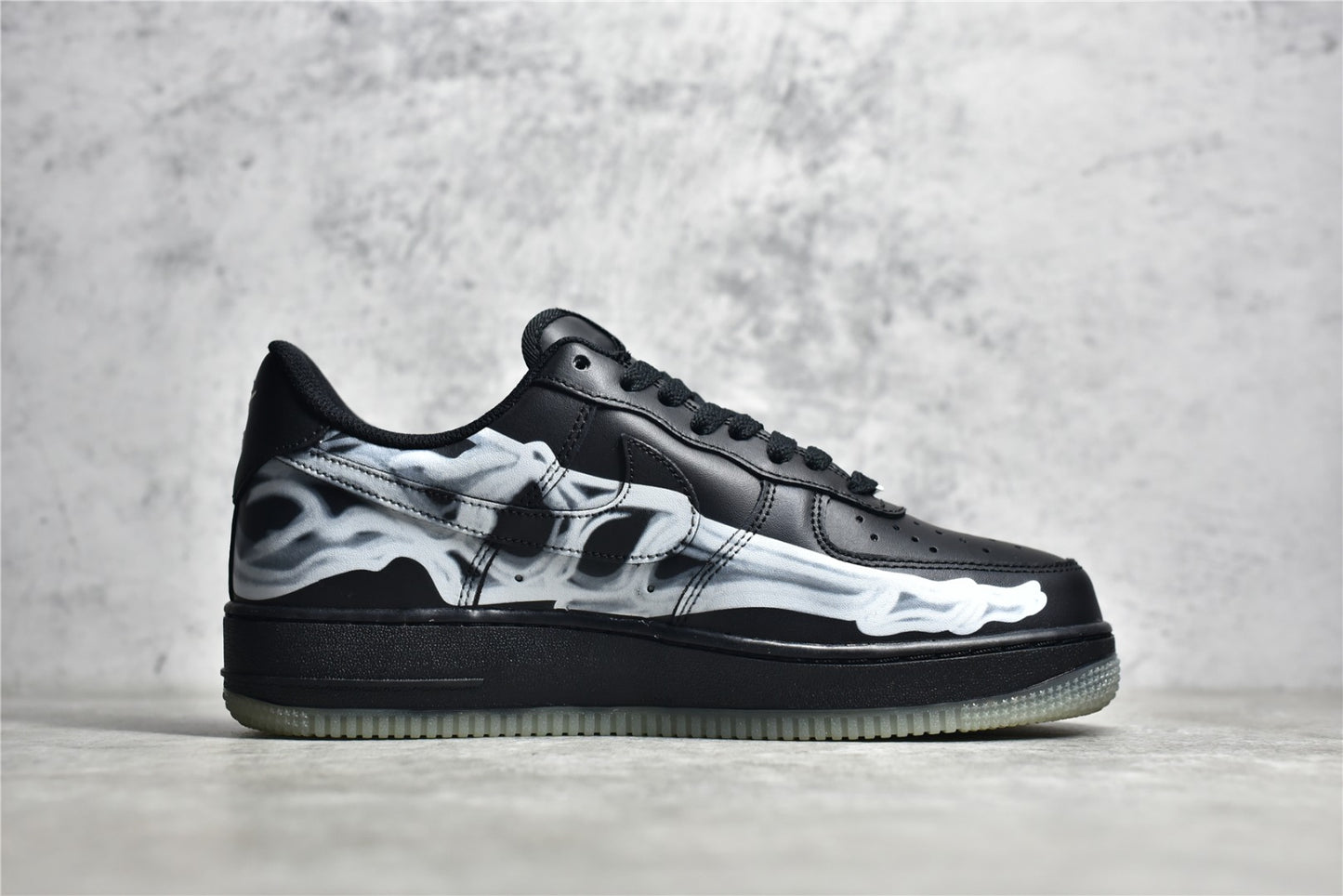 NIKE AIR FORCE 1 LOW "BLACK SKELETON"