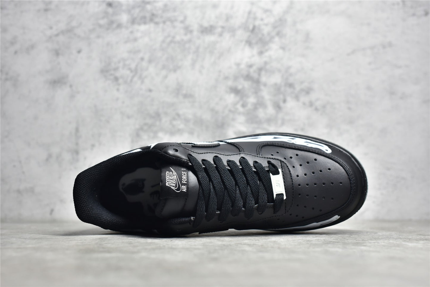 NIKE AIR FORCE 1 LOW "BLACK SKELETON"