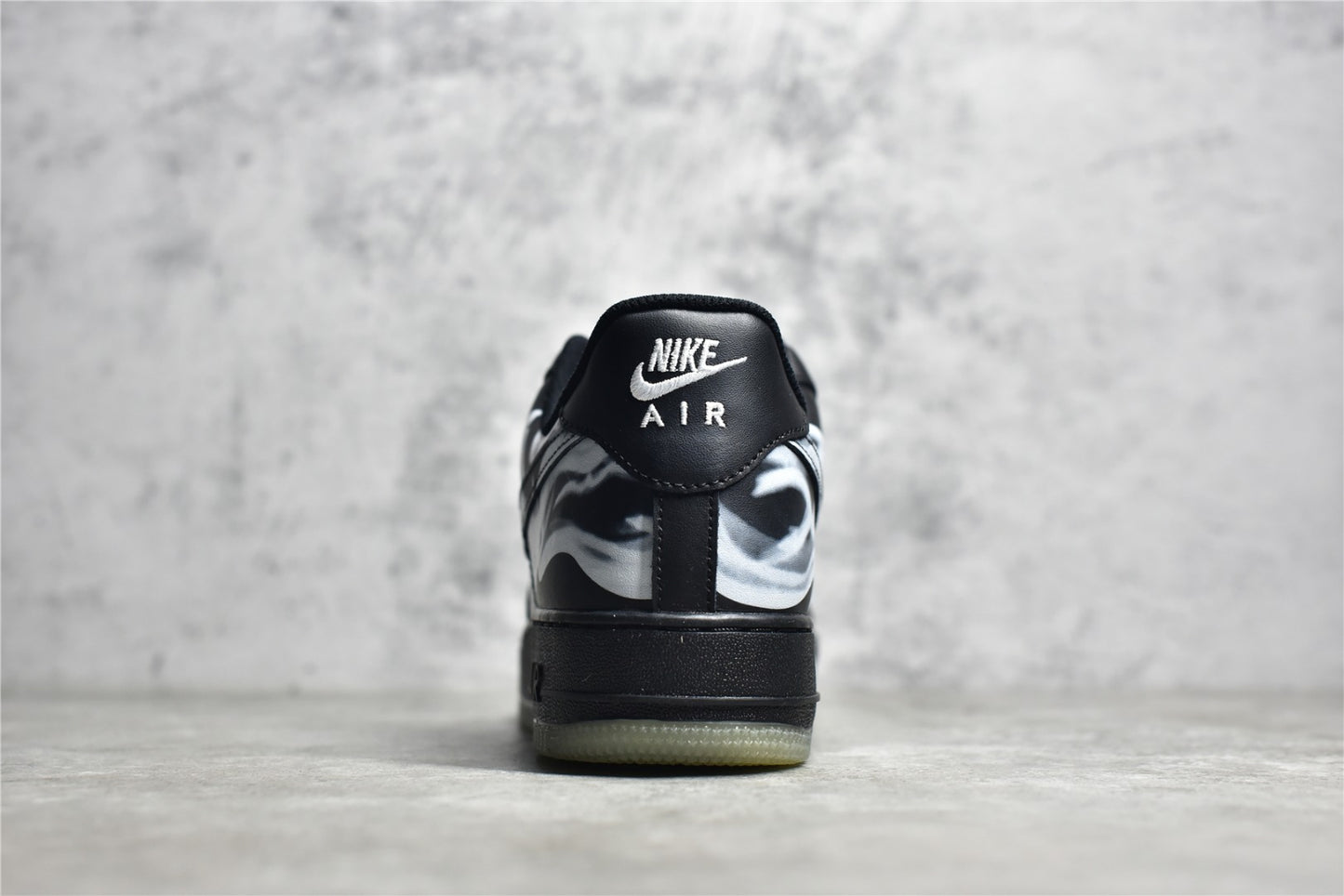 NIKE AIR FORCE 1 LOW "BLACK SKELETON"