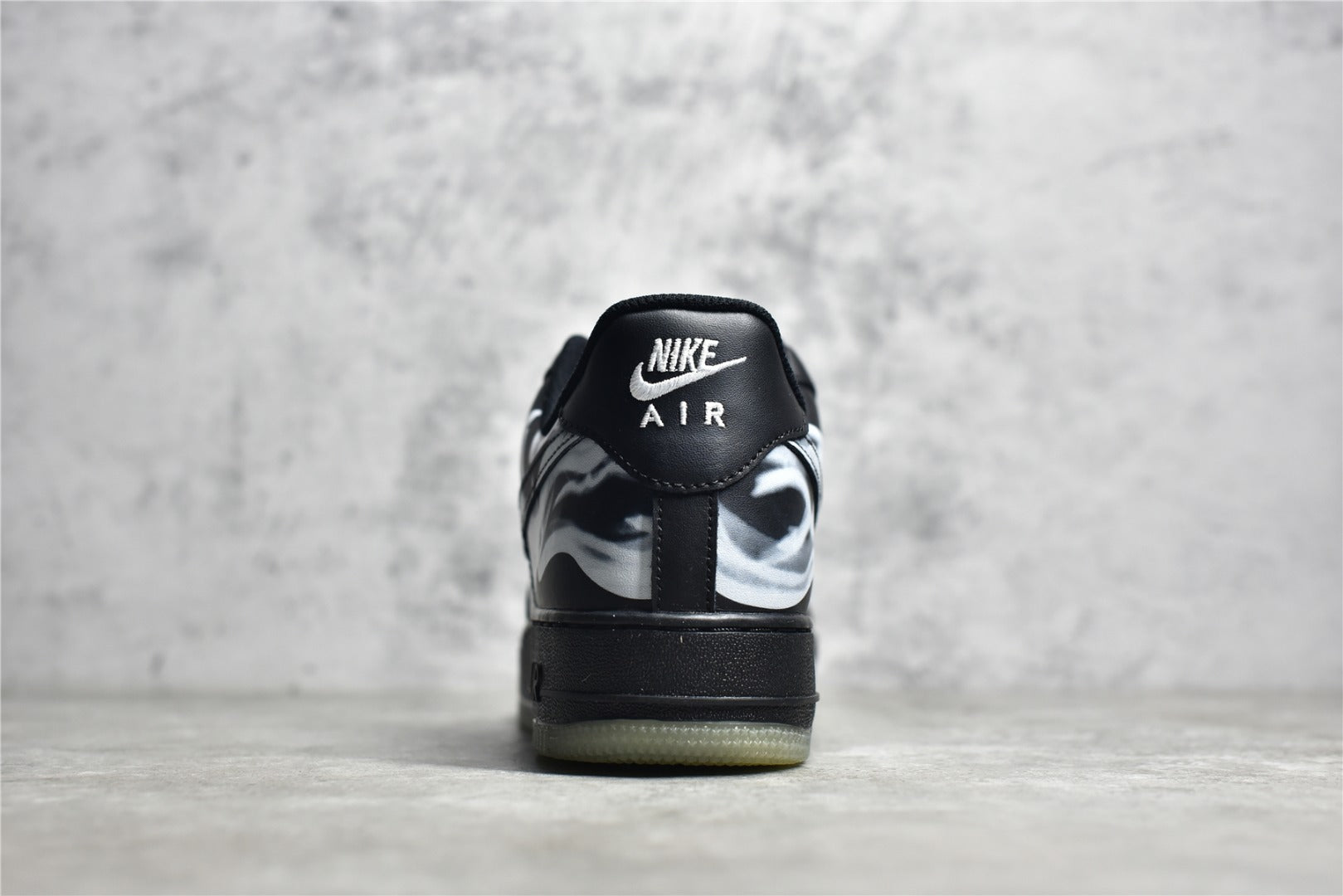 NIKE AIR FORCE 1 LOW "BLACK SKELETON"