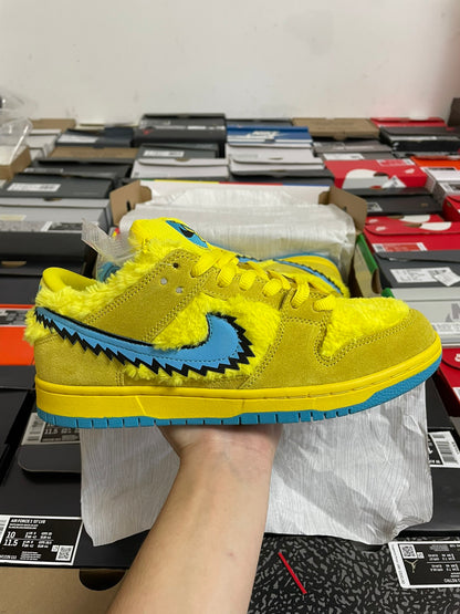 Grateful Dead × Nike SB Dunk Low "Yellow Bear"