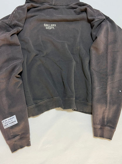 Gallery Dept. 90s Recycle Hoodie - Washed Black