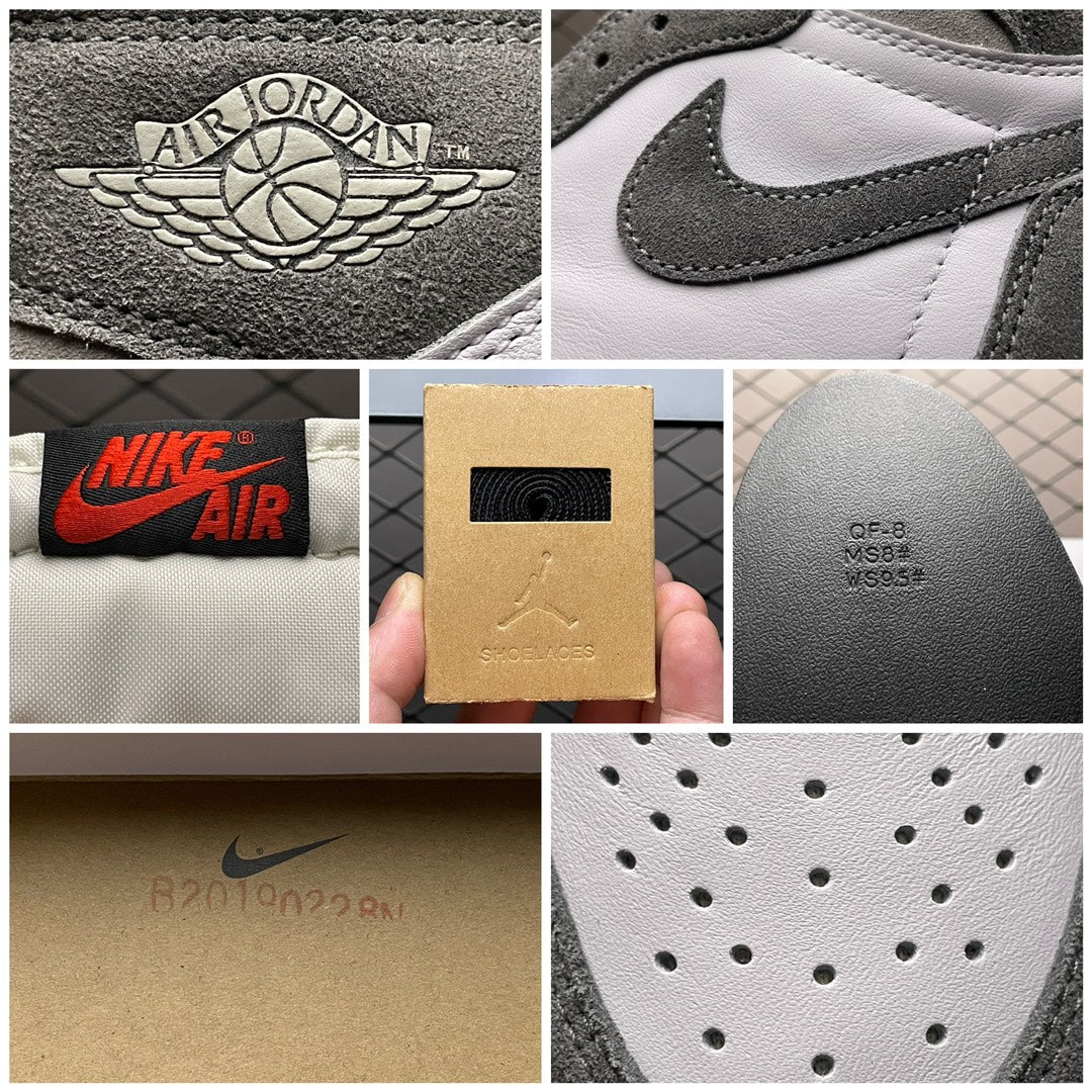 Nike Air Jordan 1 Retro High OG "Black and Smoke Grey"