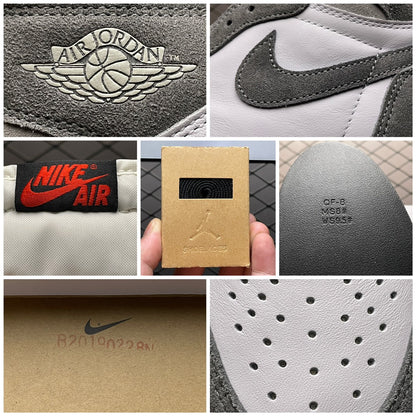 Nike Air Jordan 1 Retro High OG "Black and Smoke Grey"