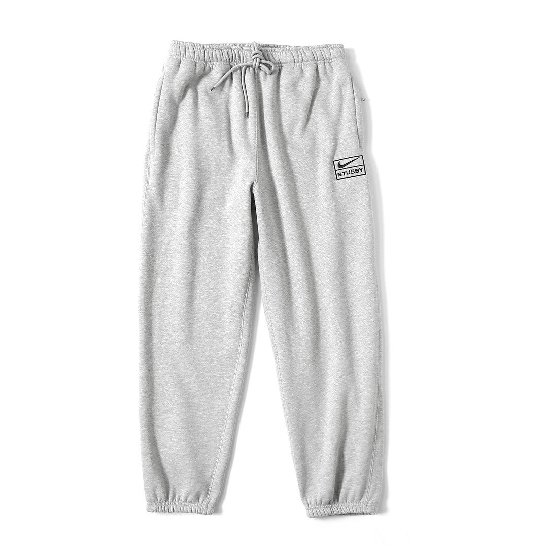 Nike x Stussy Washed Fleece Pants "Black"