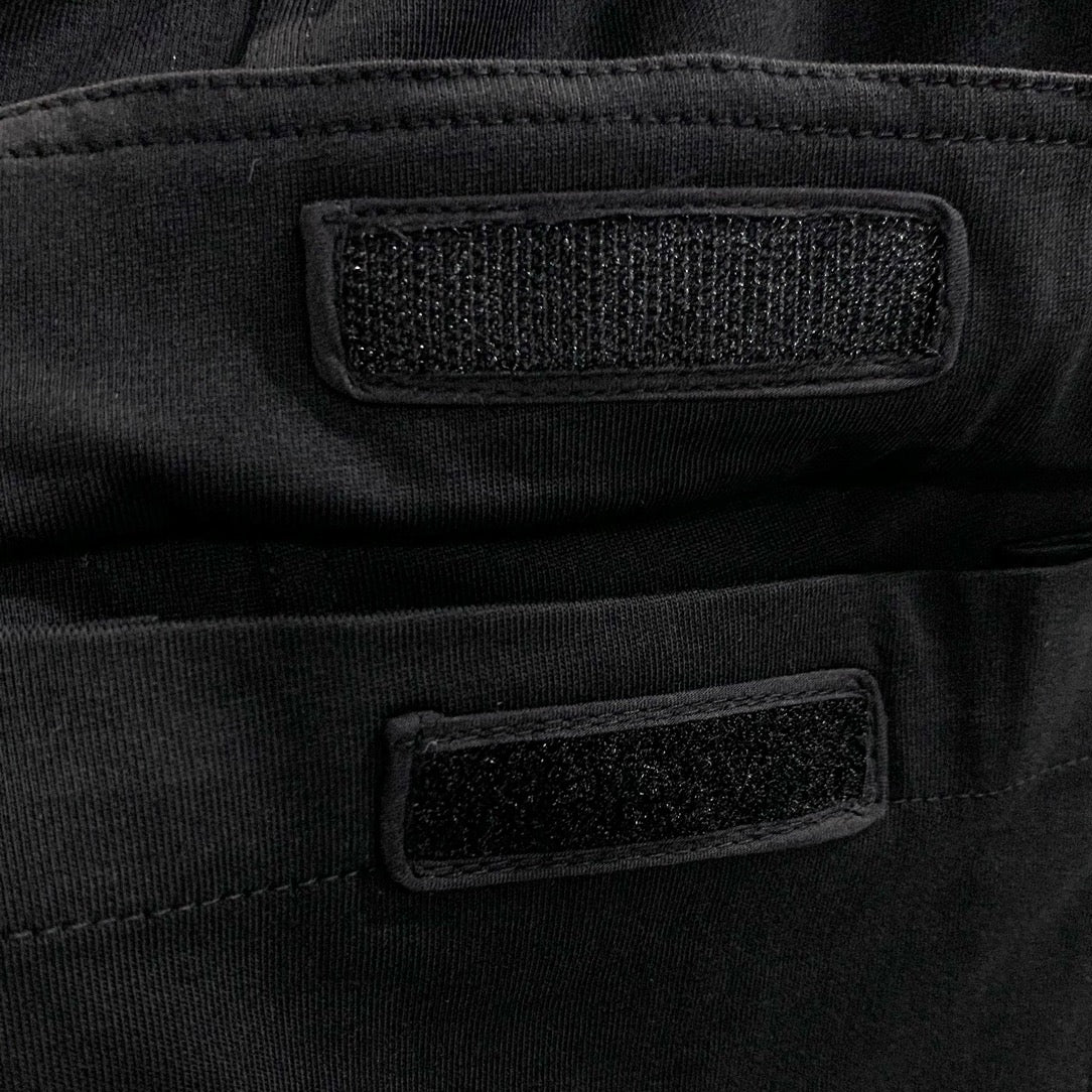 RICK OWENS Black Cotton Jersey Pants