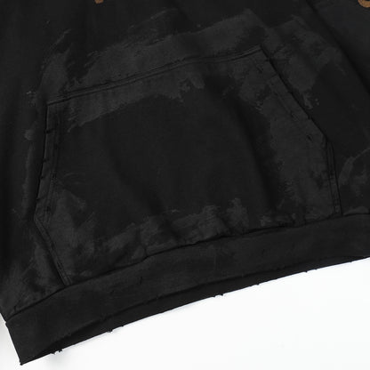 BALENCIAGA CRYPTO HOODIE BB Medium Fit Black