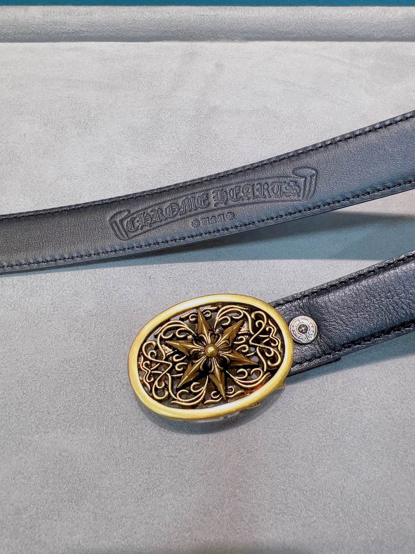 Chrome Hearts Small 2.5cm Belt Series