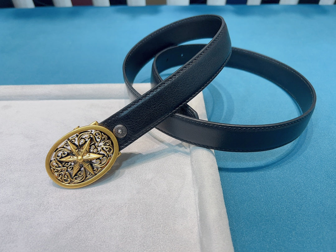 Chrome Hearts Small 2.5cm Belt Series