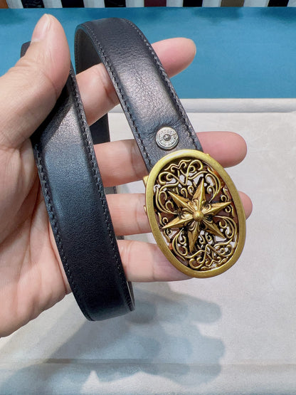Chrome Hearts Small 2.5cm Belt Series