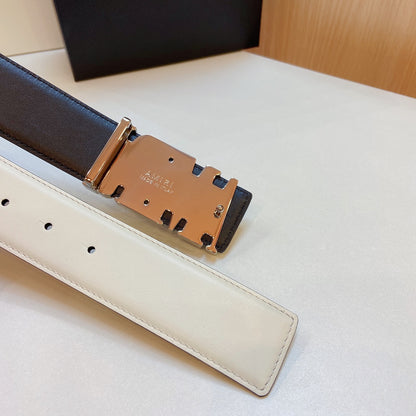 Amiri 3.8cm calfskin belt