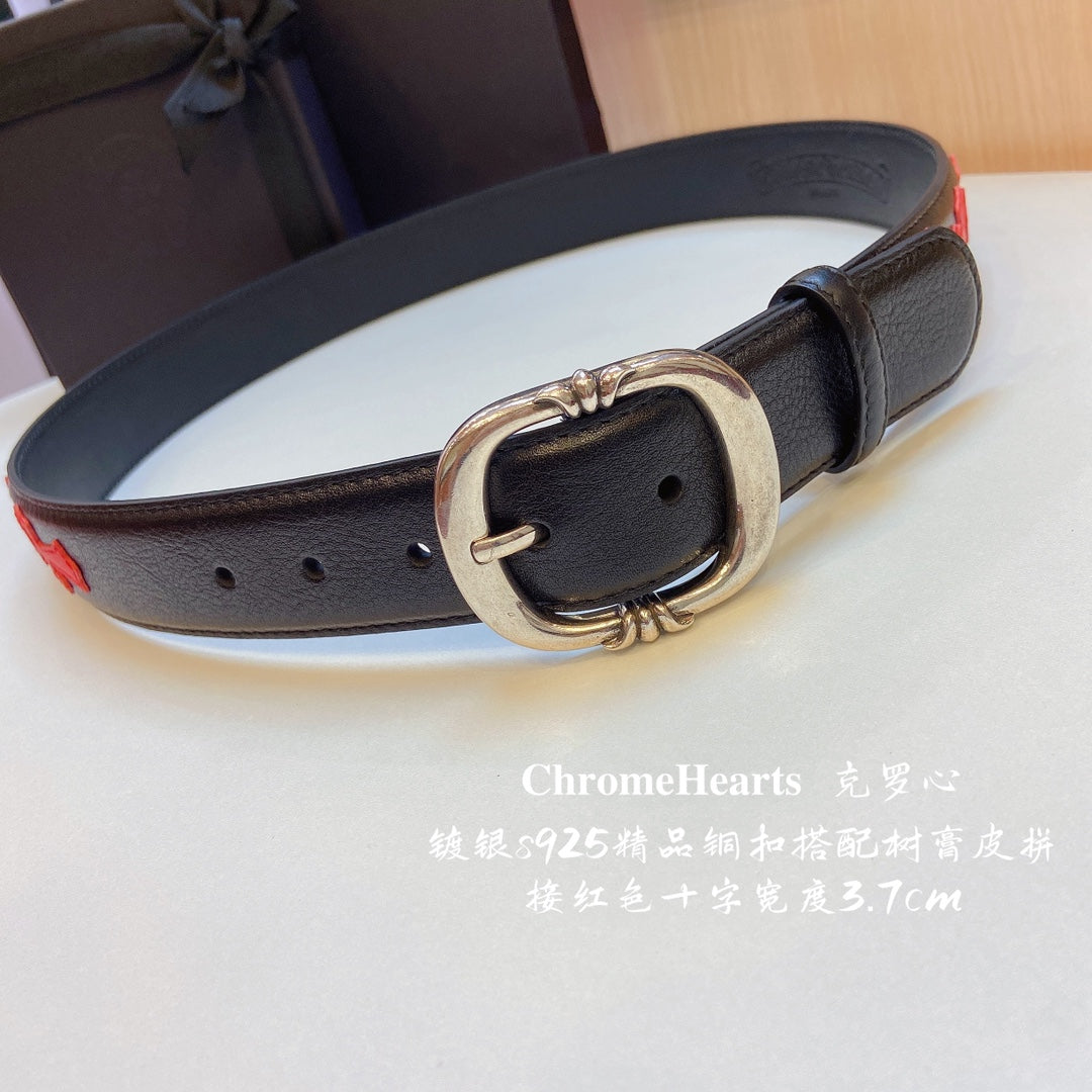 Chrome Heart Red Cross Belt