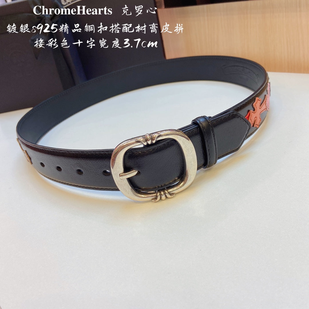 Chrome Heart Colorful Cross Belt
