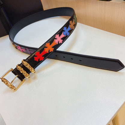Chrome Heart Vine Pillar Belt