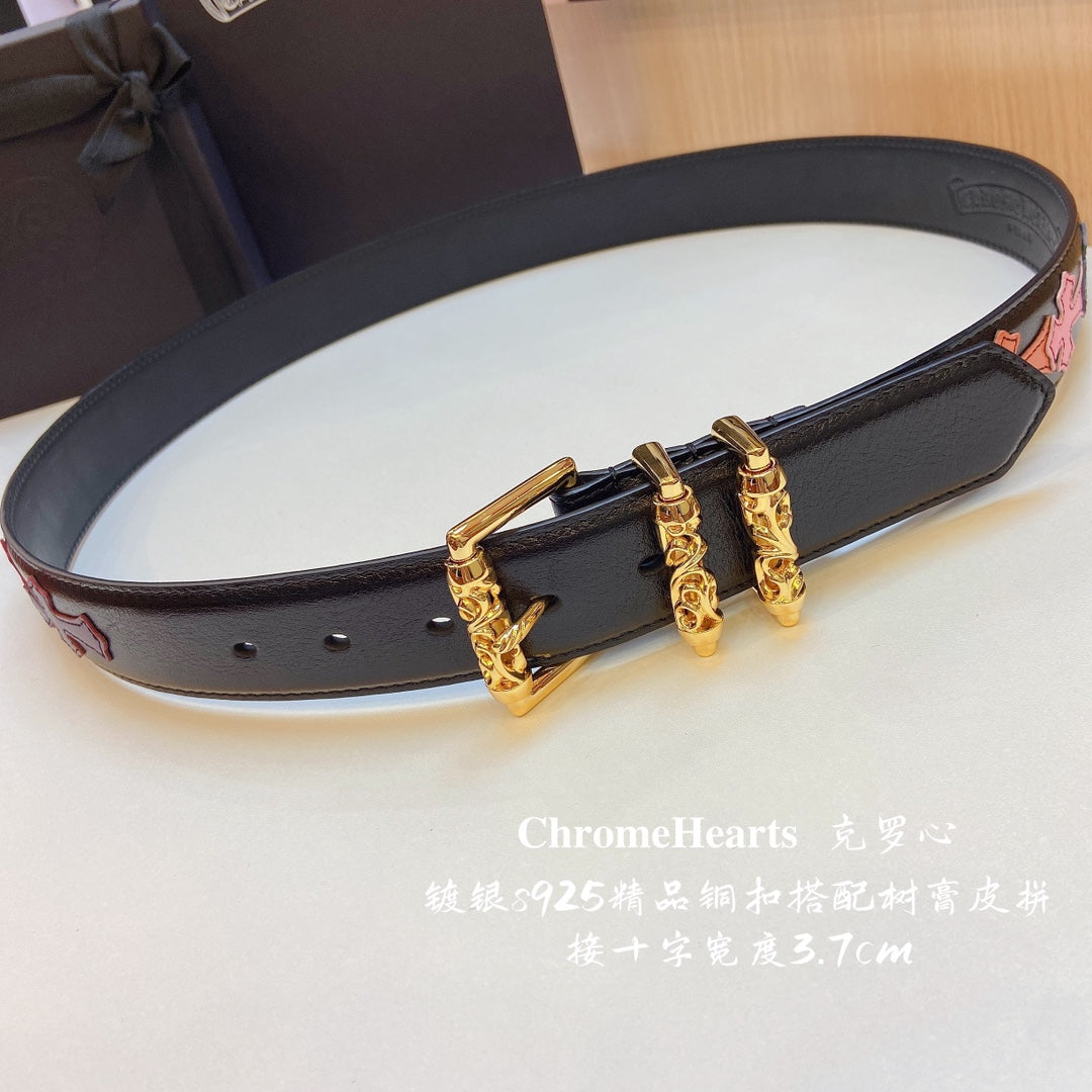 Chrome Heart Vine Pillar Belt