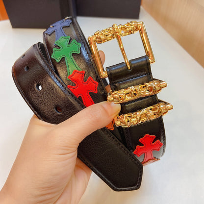Chrome Heart Vine Pillar Belt