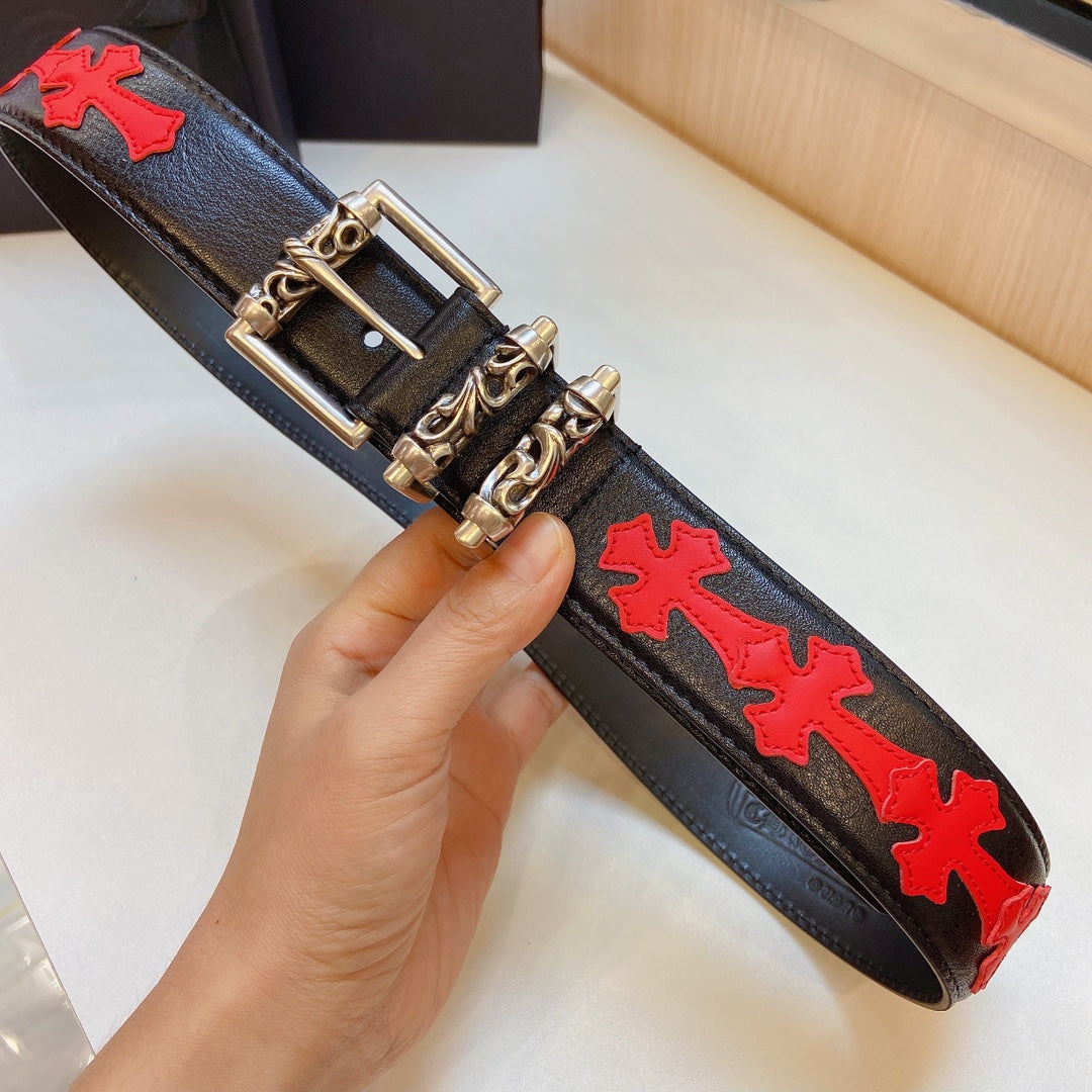 Chrome Heart Vine Pillar Belt