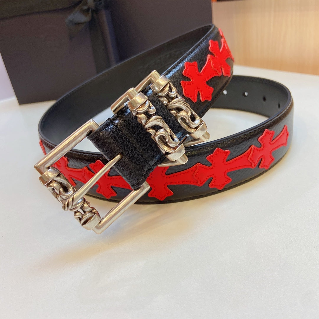 Chrome Heart Vine Pillar Belt
