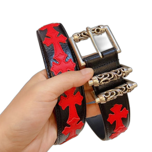 Chrome Heart Vine Pillar Belt
