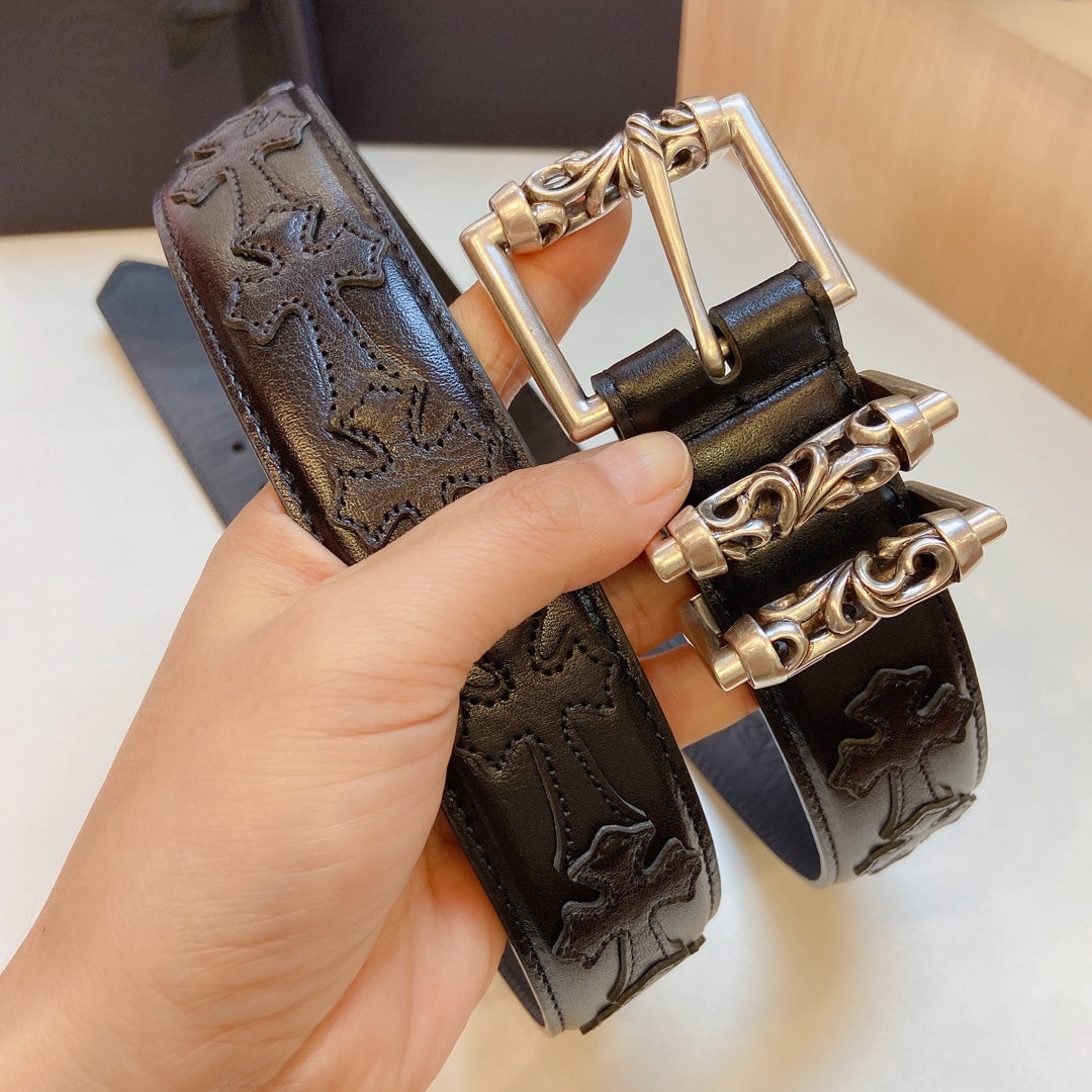 Chrome Heart Vine Pillar Belt