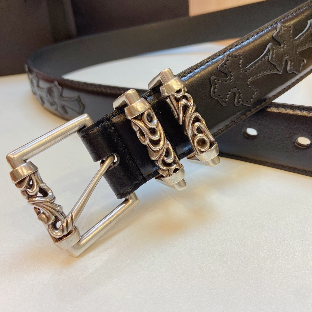 Chrome Heart Vine Pillar Belt