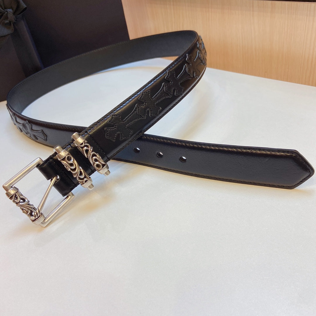 Chrome Heart Vine Pillar Belt