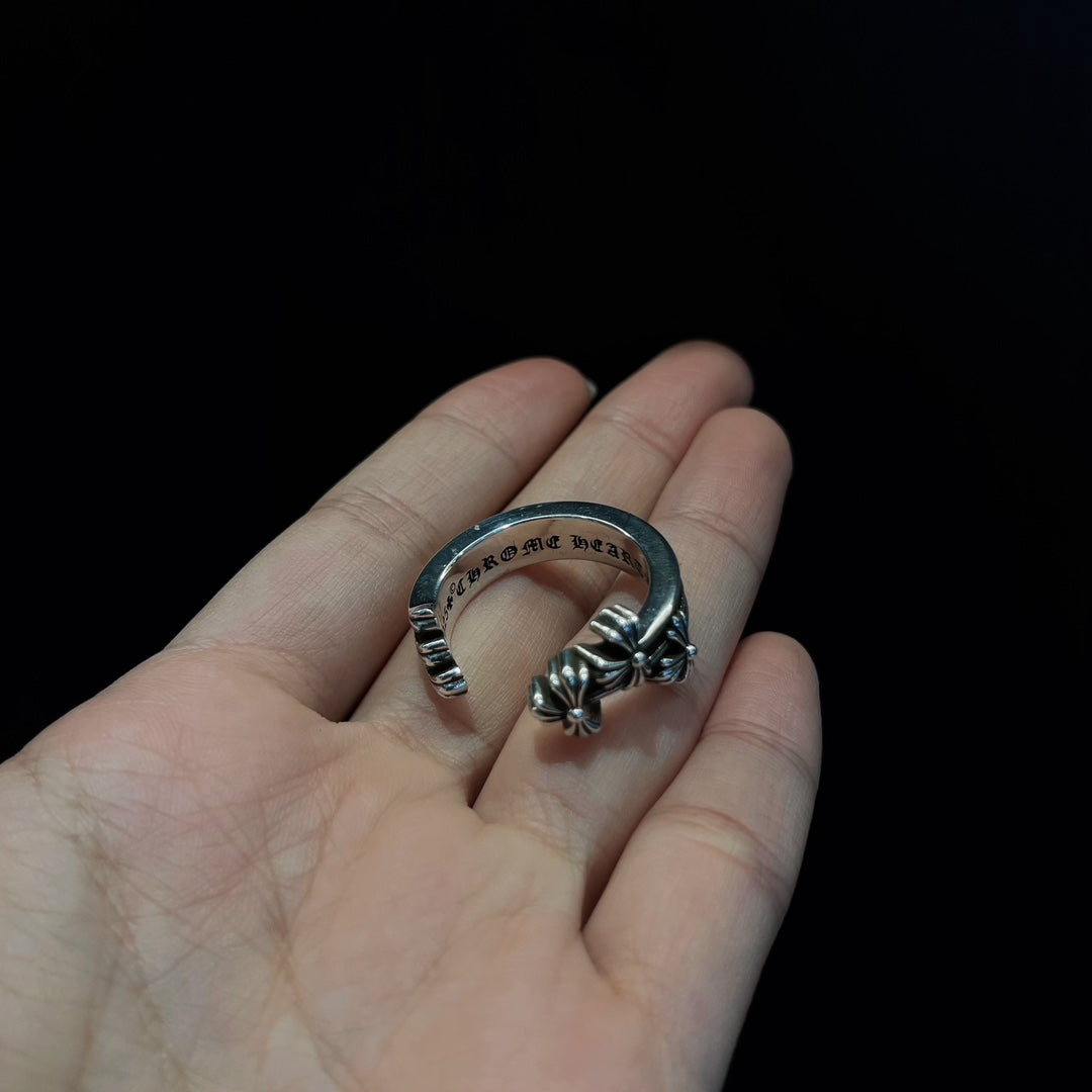 CHROME HEARTS Cross Open Ring