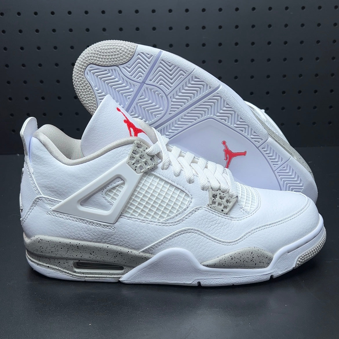 【LJR】Nike Air Jordan 4 "Tech White" LJR