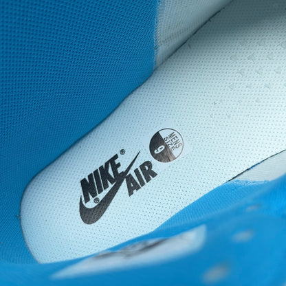 【LJR】Off-White × Nike Air Jordan 1 High UNC "White/Dark Powder Blue"LJR