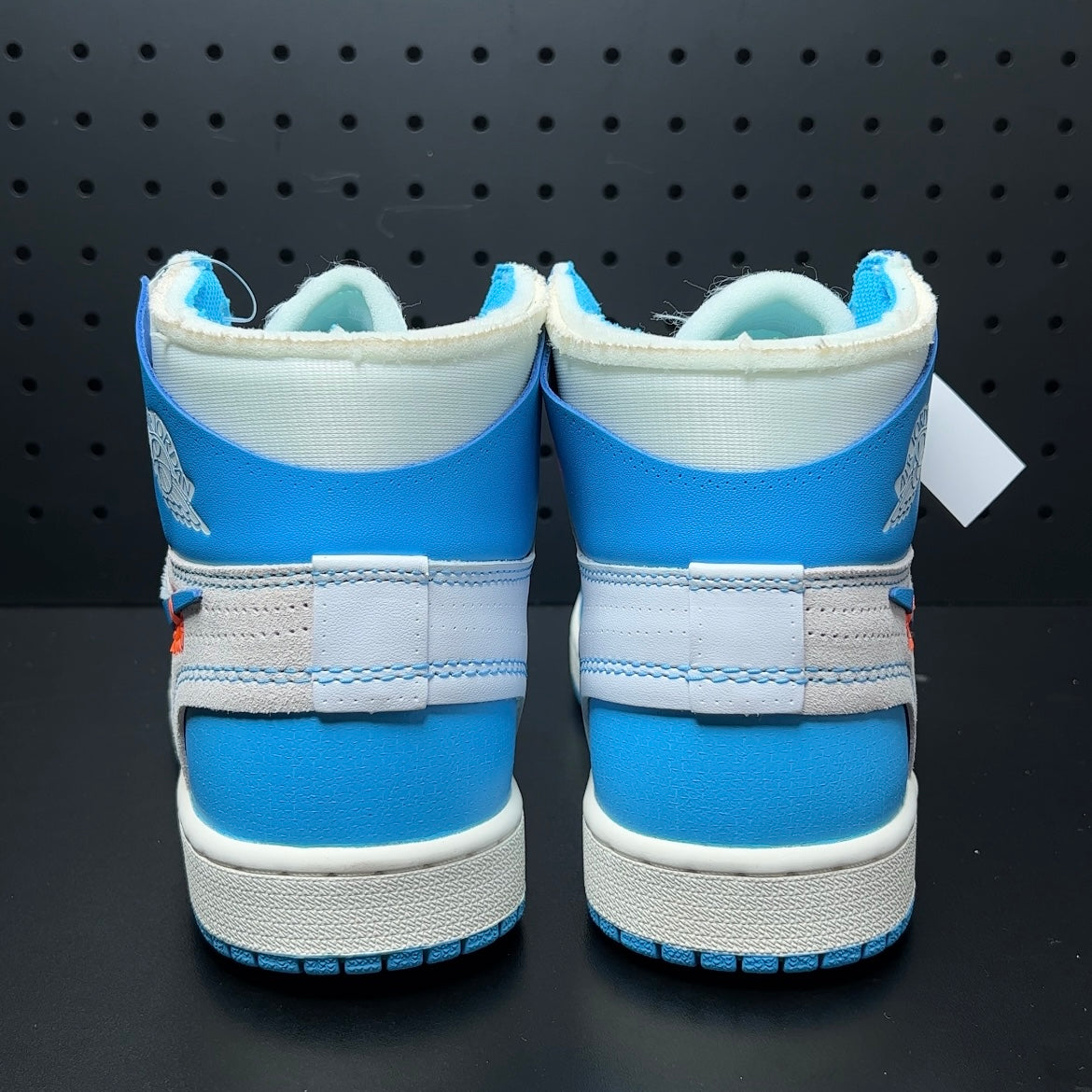 【LJR】Off-White × Nike Air Jordan 1 High UNC "White/Dark Powder Blue"LJR