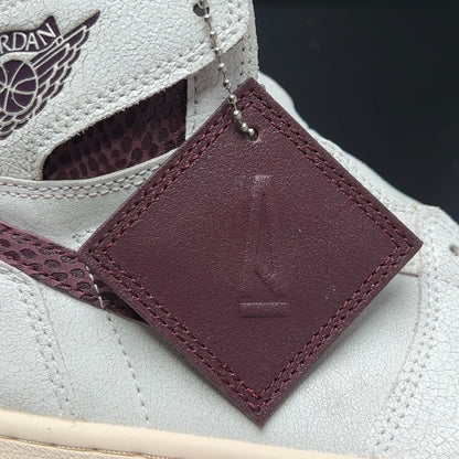 【LJR】A Ma Maniere × Nike Air Jordan 1 RETRO High OG "Sail and Burgundy" LJR