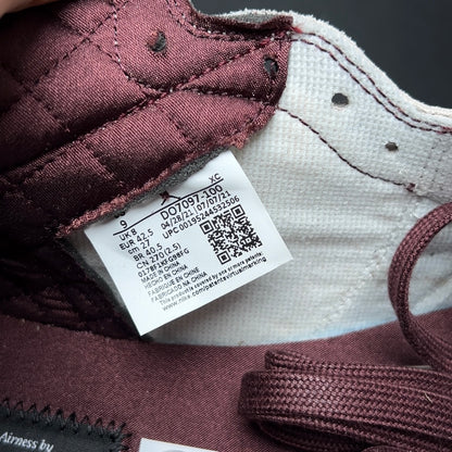 【LJR】A Ma Maniere × Nike Air Jordan 1 RETRO High OG "Sail and Burgundy" LJR