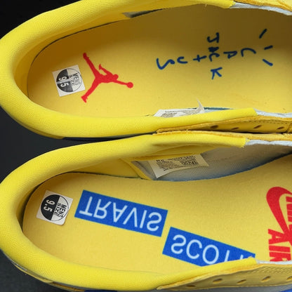Travis Scott × Nike WMNS Air Jordan 1 Low OG "Canary"
