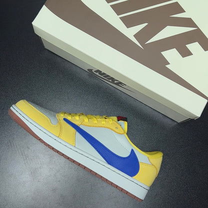 Travis Scott × Nike WMNS Air Jordan 1 Low OG "Canary"
