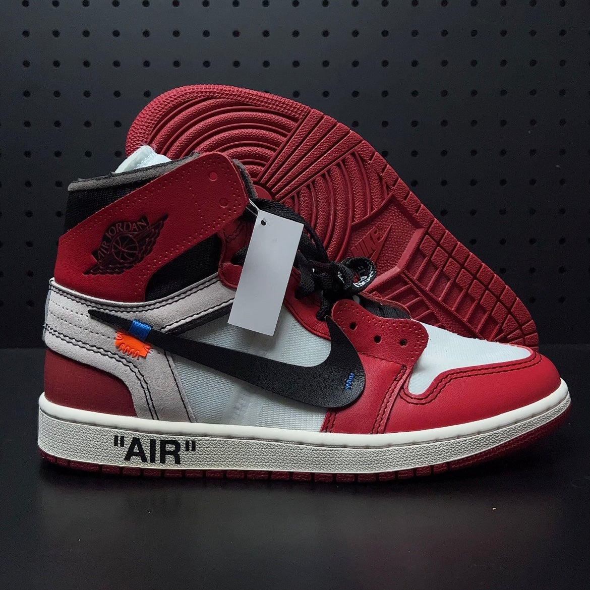 【LJR】Off-White × Nike Air Jordan 1 Retro High The Ten "Chicago"LJR
