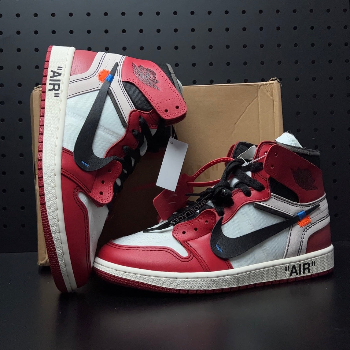 【LJR】Off-White × Nike Air Jordan 1 Retro High The Ten "Chicago"LJR