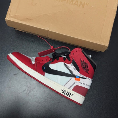 【LJR】Off-White × Nike Air Jordan 1 Retro High The Ten "Chicago"LJR