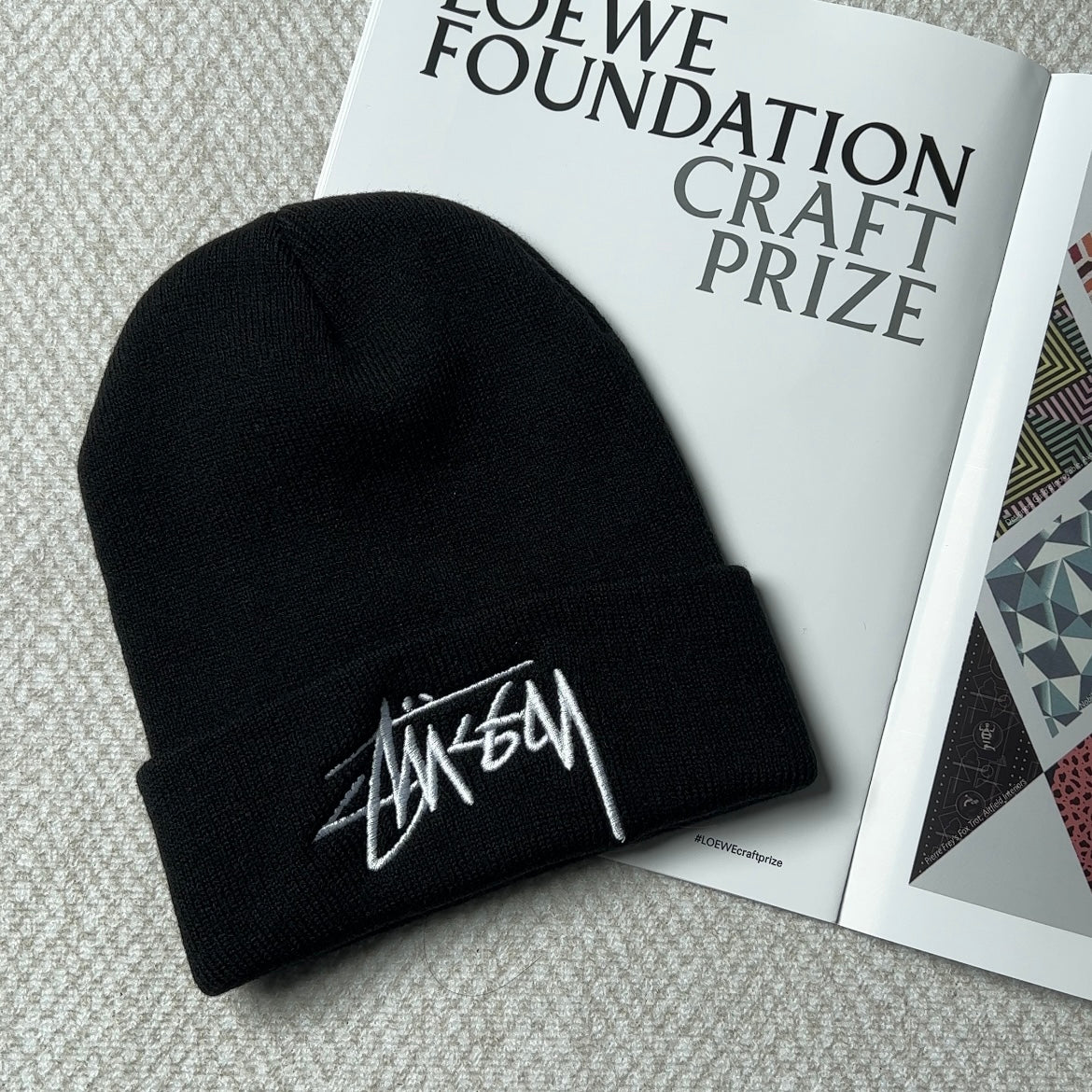 stussy  Wool Beanie“black”