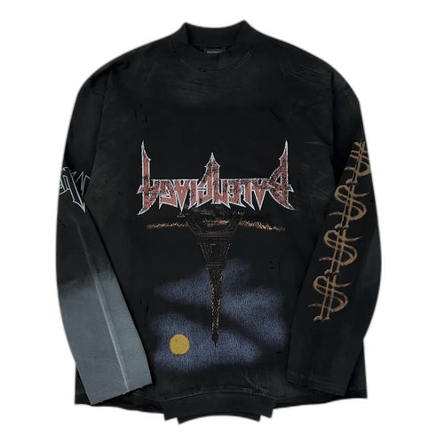Balenciaga FW23 long-sleeved T-shirt