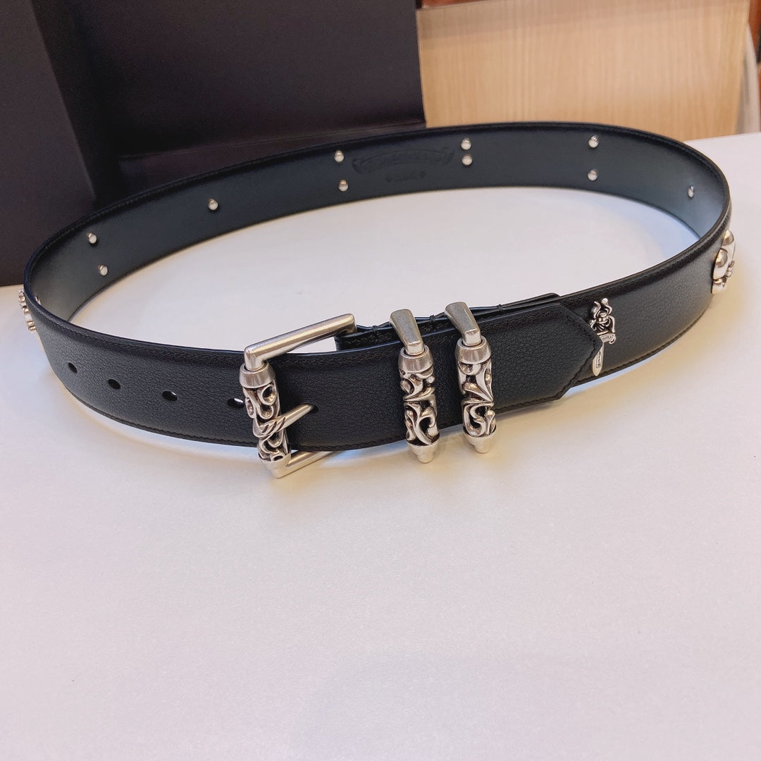 Chrome Heart Vine Pillar Belt
