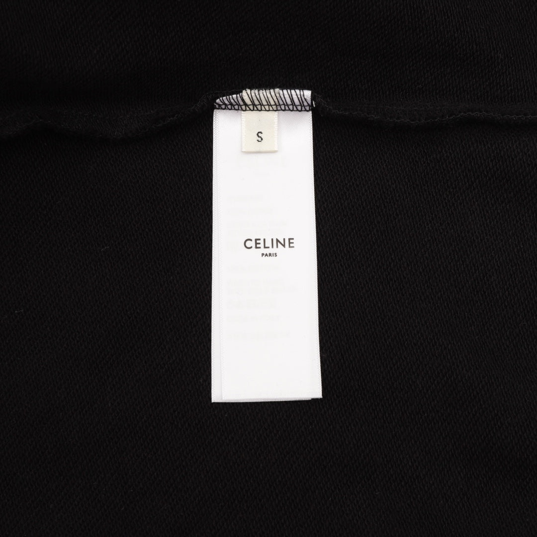 CELINE Loose Hoodie Cotton Fleece