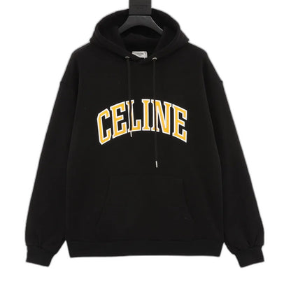 CELINE Loose Hoodie Cotton Fleece