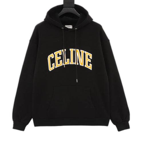 CELINE Loose Hoodie Cotton Fleece