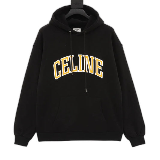 CELINE Loose Hoodie Cotton Fleece
