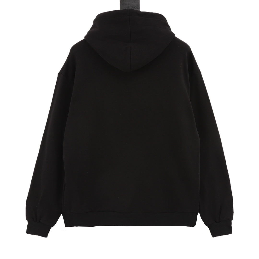 CELINE Loose Hoodie Cotton Fleece