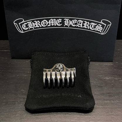 Chrome Hearts Cross flower element large hairpin